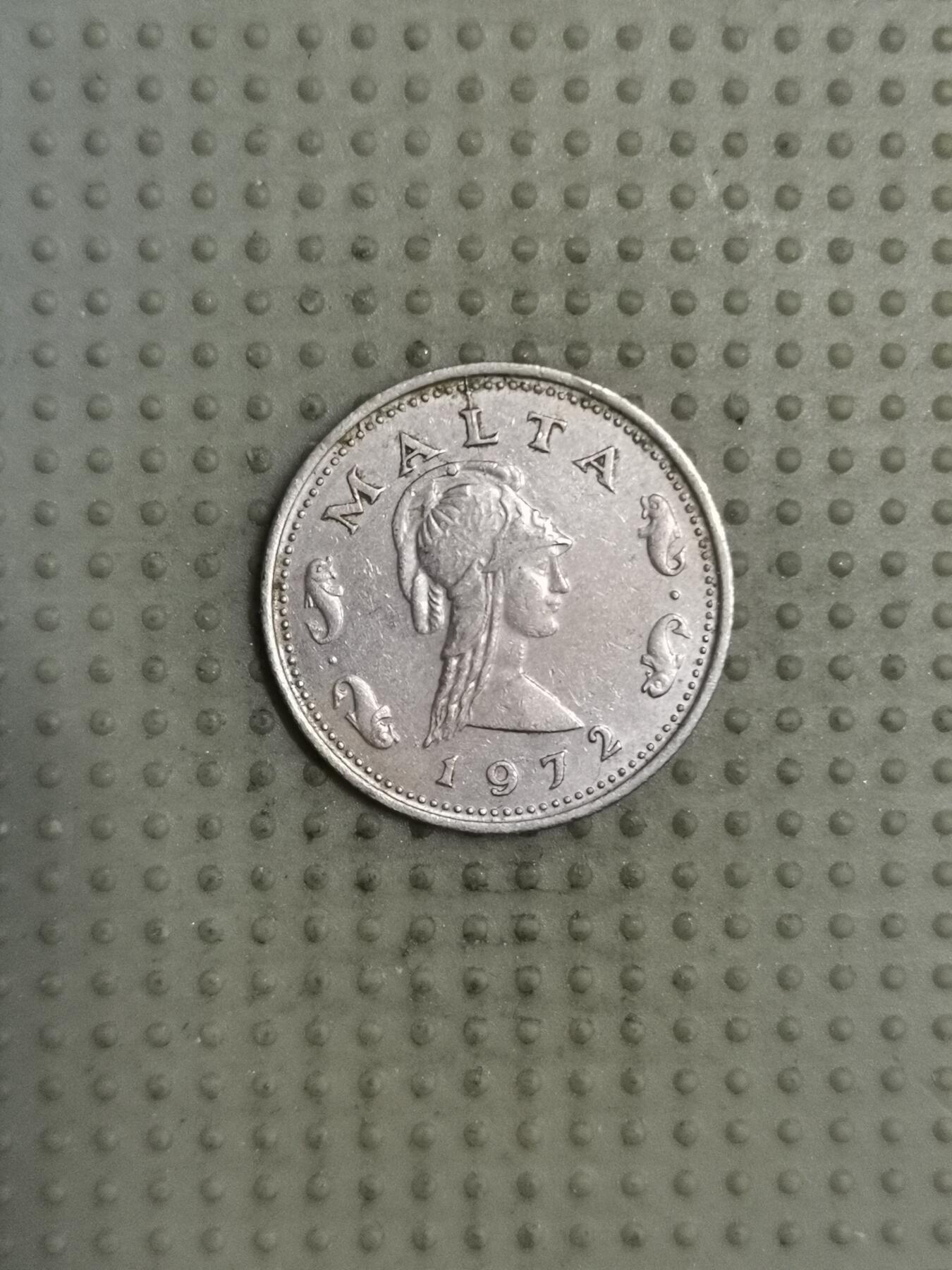 2025年第114场各国散币拍卖（总第114场） 马耳他1972年2分