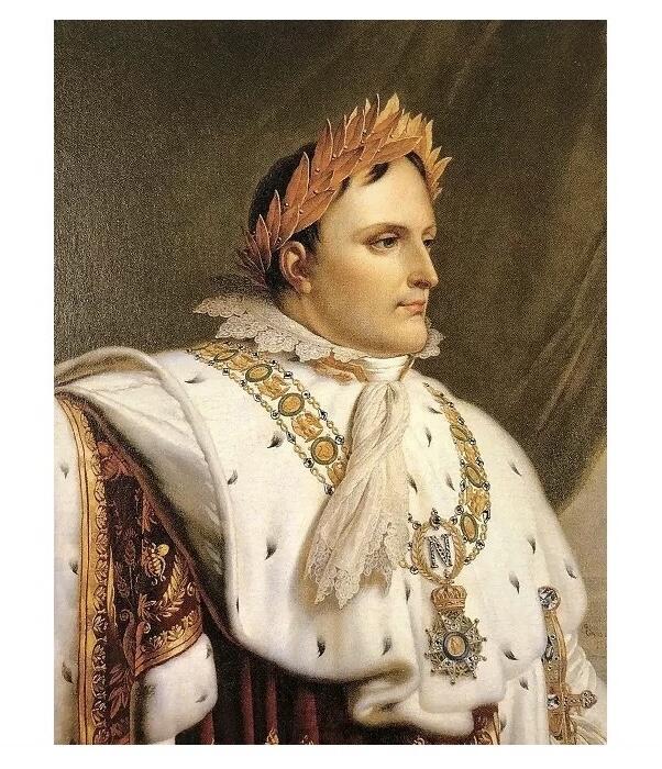 法国拿破仑金叶冠+加冕仪式 高浮雕精制大铜章 40MM