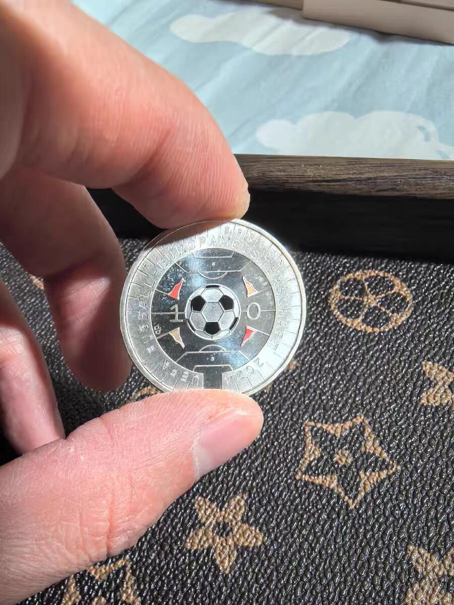 2024年德国欧洲杯足球赛纪念币之主办国发行版本