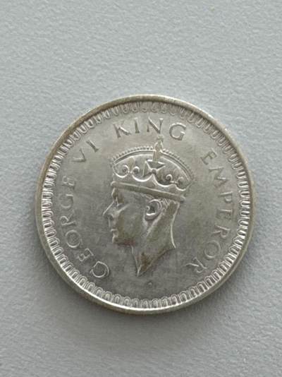 ❤️【币观天下】❤️ 第330期钱币拍卖- 2025.11.14周五晚上6点半场-长期征集拍品 - 印度1942年银币