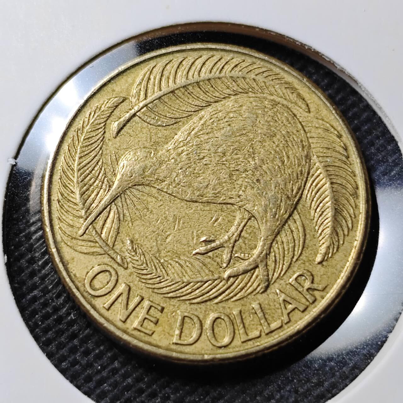 KK钱币收藏小铺  第368场  2月预留时间 周末发货  新西兰1元