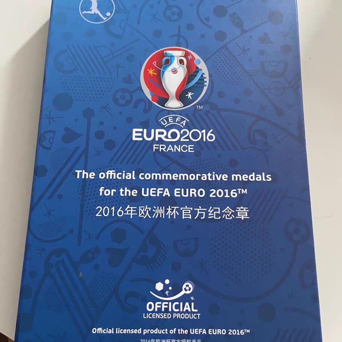 2016年法国欧洲杯足球赛纪念章之主办国发行版本