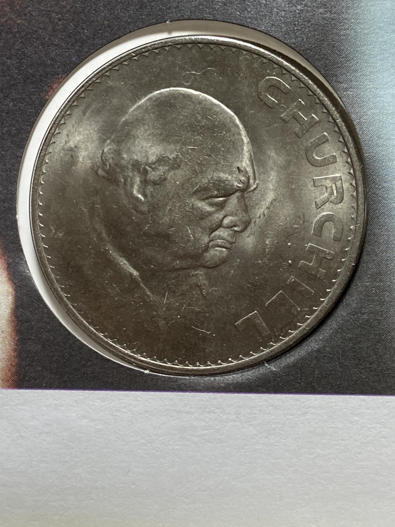 2025年第一百二十八场(总第一百五十四场）外国好品散币、邮币封和邮票场(免佣金) 大型邮币封–英国🇬🇧1965年25便士纪念币(2001年英国皇家海军潜艇部队成立100周年纪念封)