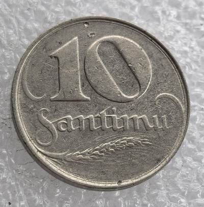 外国优质老铜币银币，周六九点倒数截拍，满百包邮，可寄存半年，喜欢朋友微信扫描二维码可直接参拍 - 拉脱维亚1922年10分