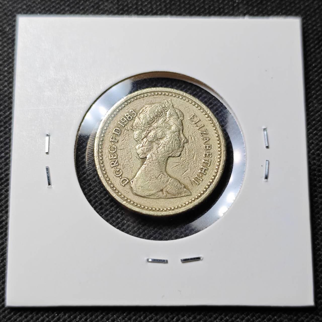 KK钱币收藏小铺  第368场  2月预留时间 周末发货  英国1镑