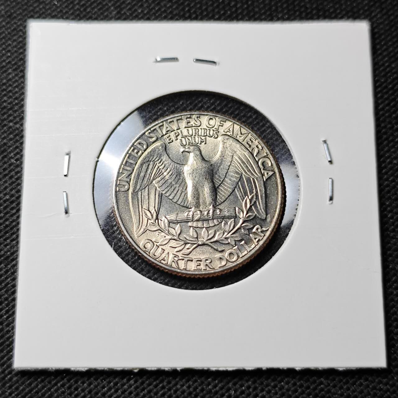 KK钱币收藏小铺  第368场  2月预留时间 周末发货  1986美国25分 好品