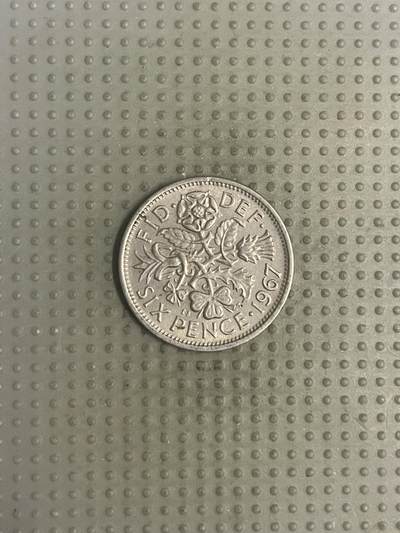 2025年第113场各国散币拍卖（总第113场） - 英国1967年6便士