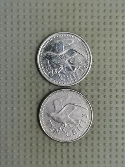 2025年第113场各国散币拍卖（总第113场） - 巴巴多斯10分2枚