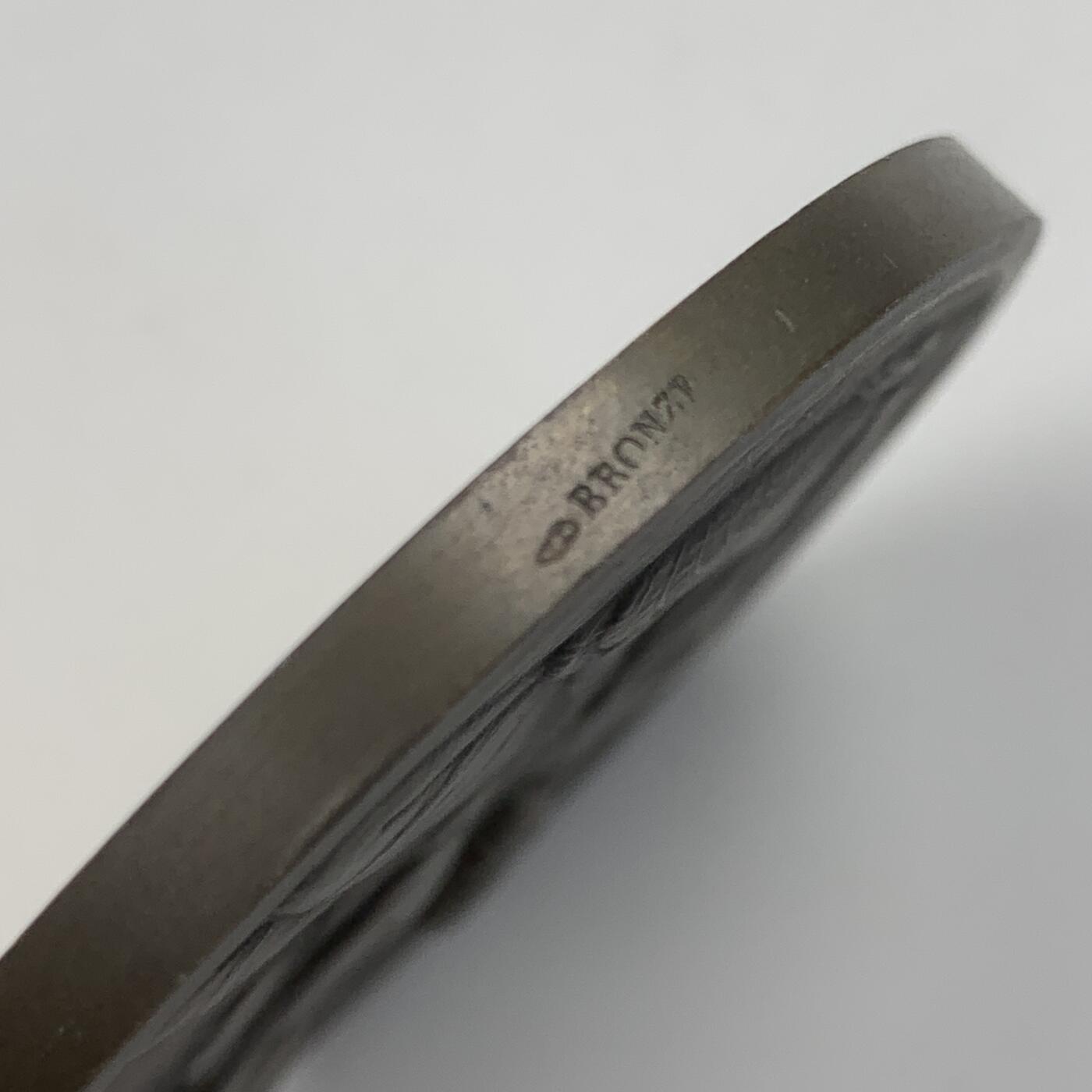 掌中浮雕-藏着的欧洲第041场 1931年法国殖民老挝纪念铜章，59mm