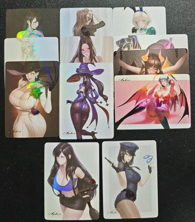 天玑星卡拍第137期《11.13周四截拍》持续收拍收评中 满赠卡需备注 - 燎原文化 ACG 动漫美女 彩闪 十二张