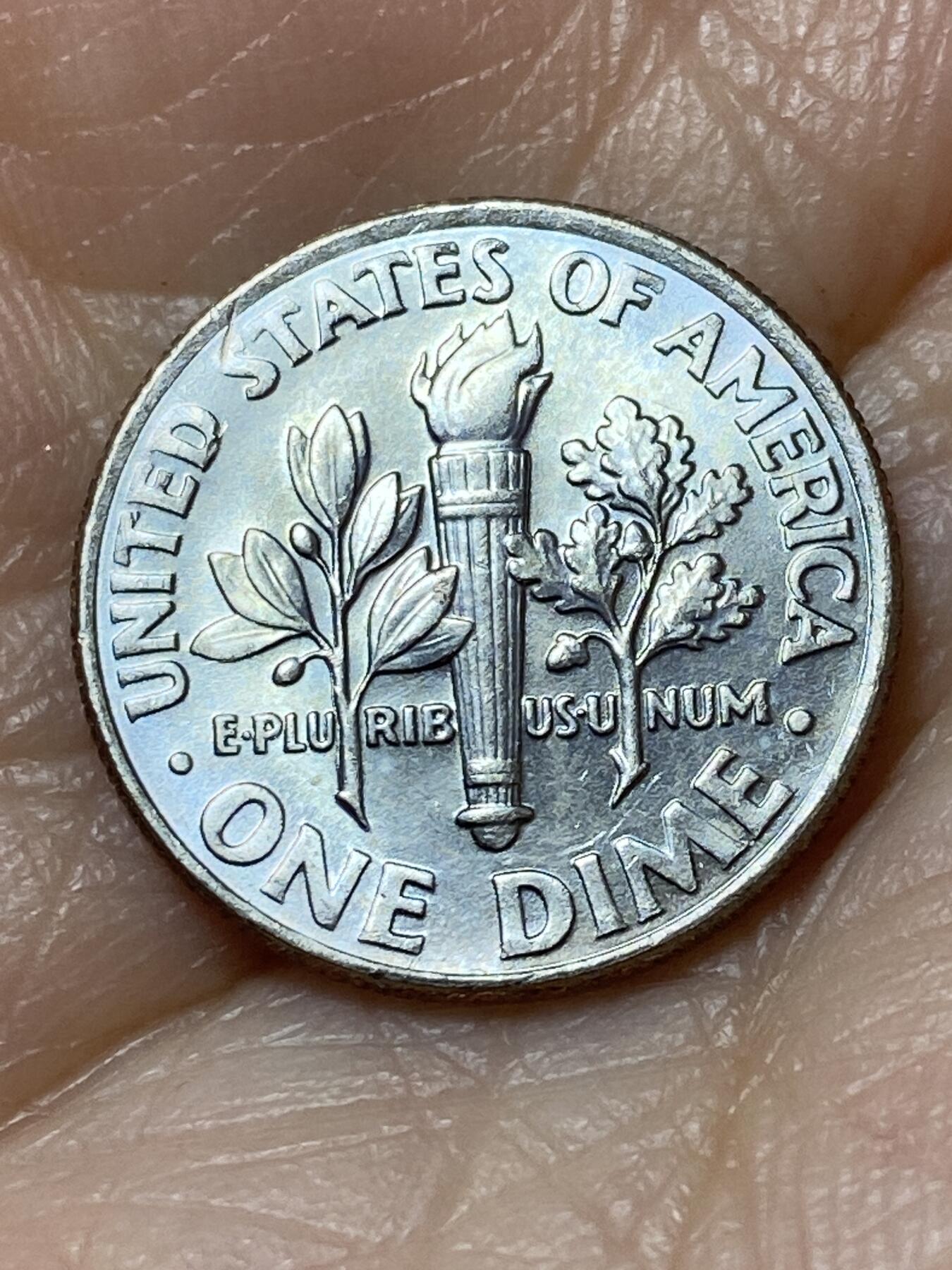 2025年第一百二十七场(总第一百五十三场）外国好品章牌、散币(免佣金) 美国🇺🇸2002年1角(罗斯福1角第二版，P标费城造)