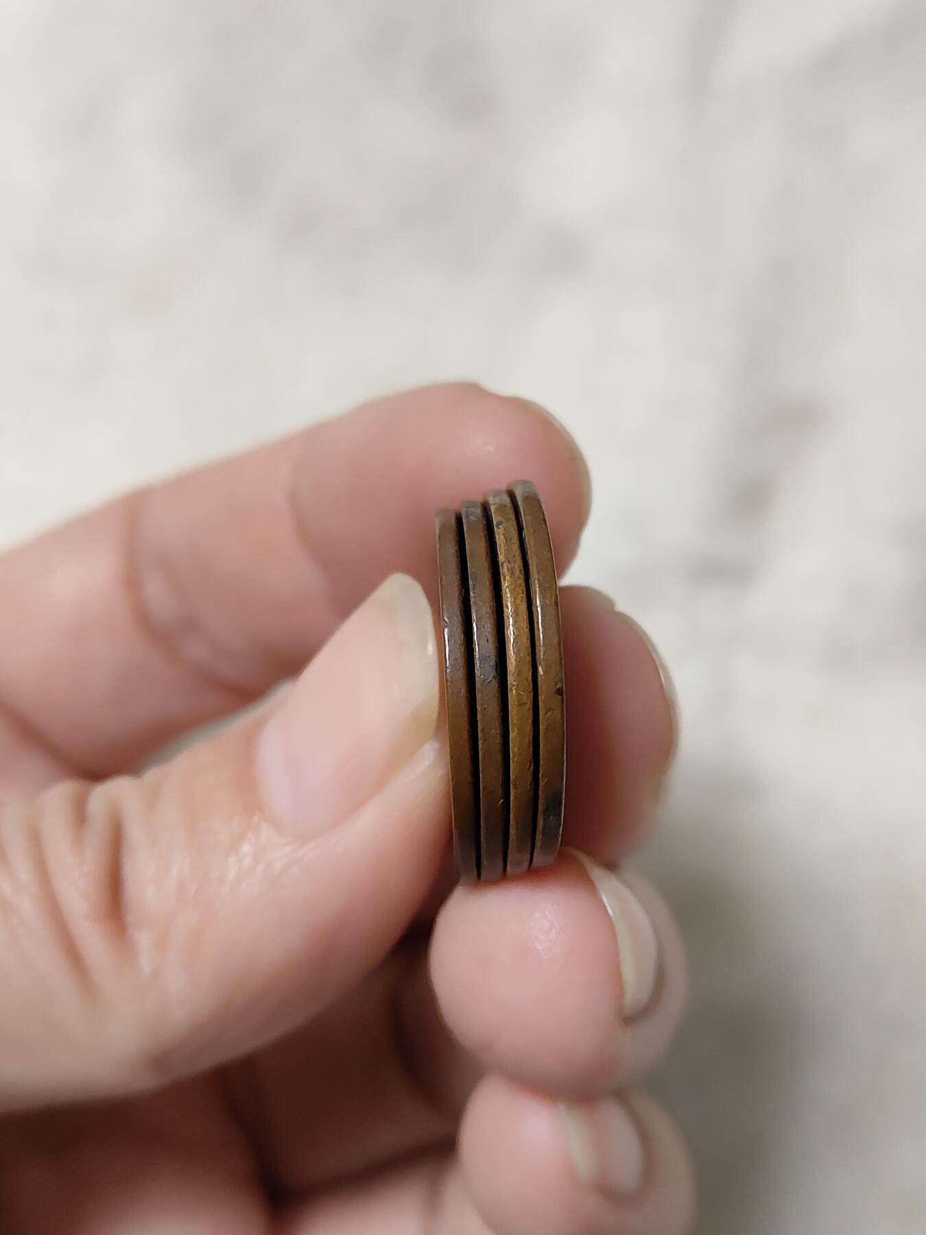 日本一钱铜币不同年份4枚一组品相不错传世状态保真保老按图发货一物一图B117