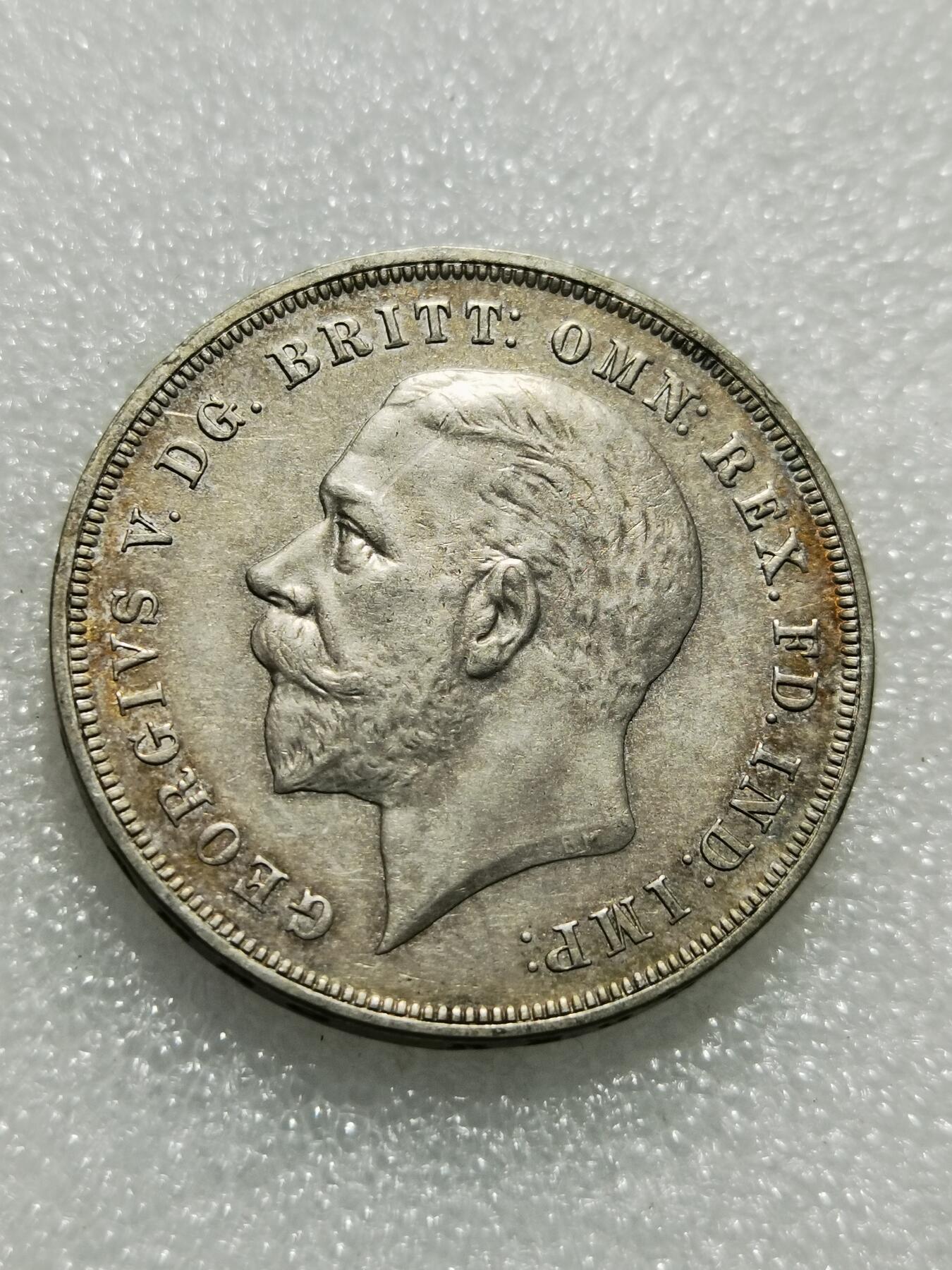 天下钱庄专场欢迎参拍 英国乔治五世木马剑银币