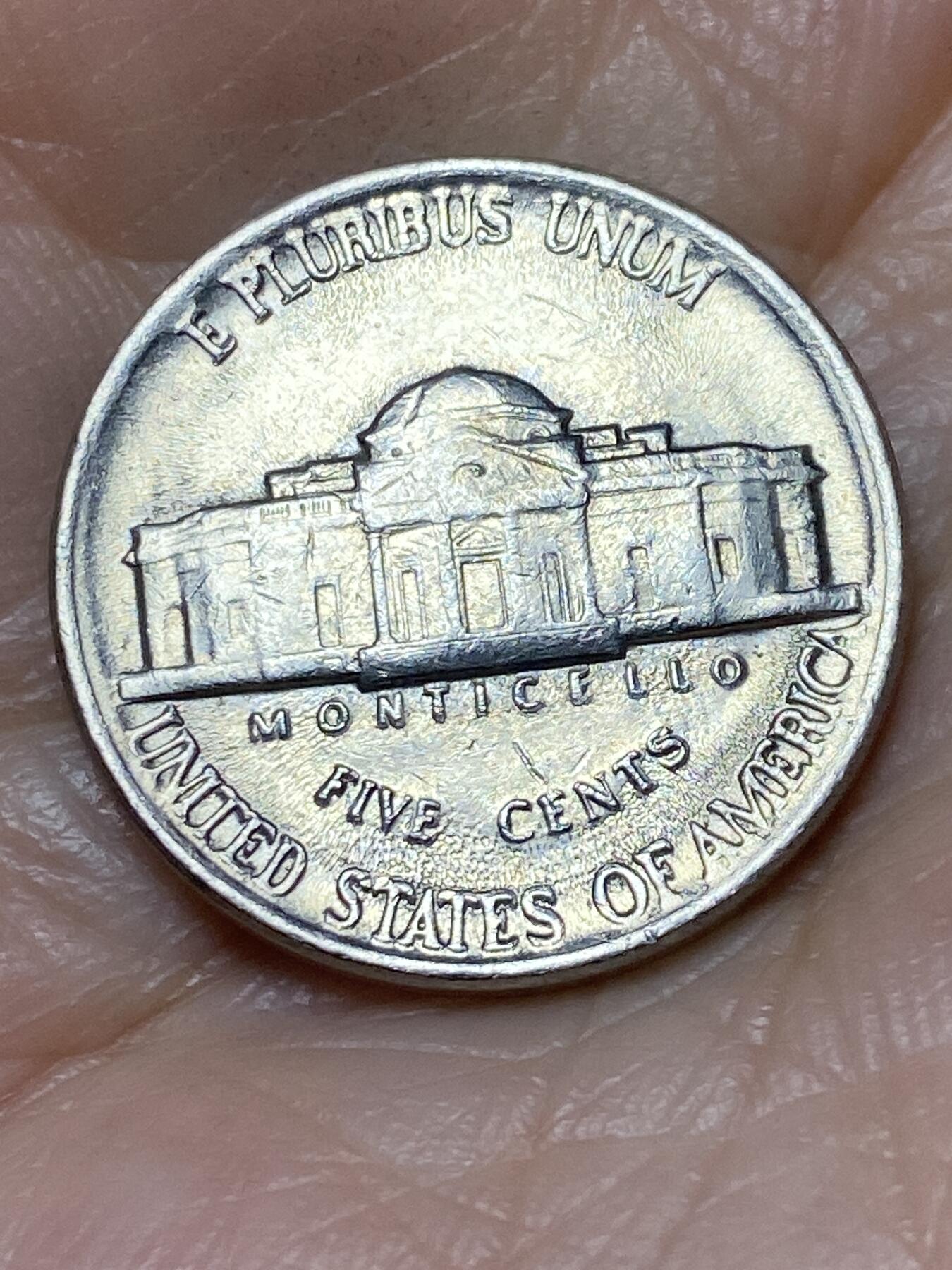 2025年第一百二十八场(总第一百五十四场）外国好品散币、邮币封和邮票场(免佣金) 美国🇺🇸1983年5分(杰斐逊5分第三版，P标费城造)