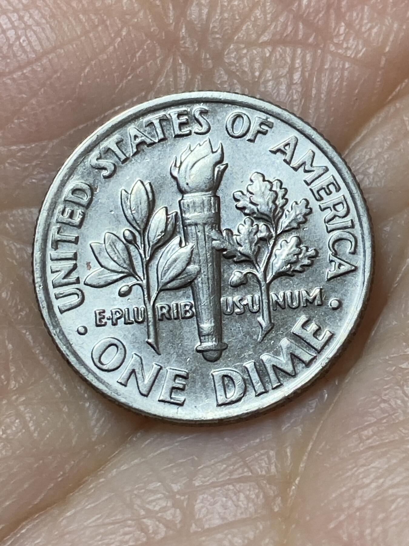 2025年第一百二十七场(总第一百五十三场）外国好品章牌、散币(免佣金) 美国🇺🇸1990年1角(罗斯福1角第二版，D标丹佛造)