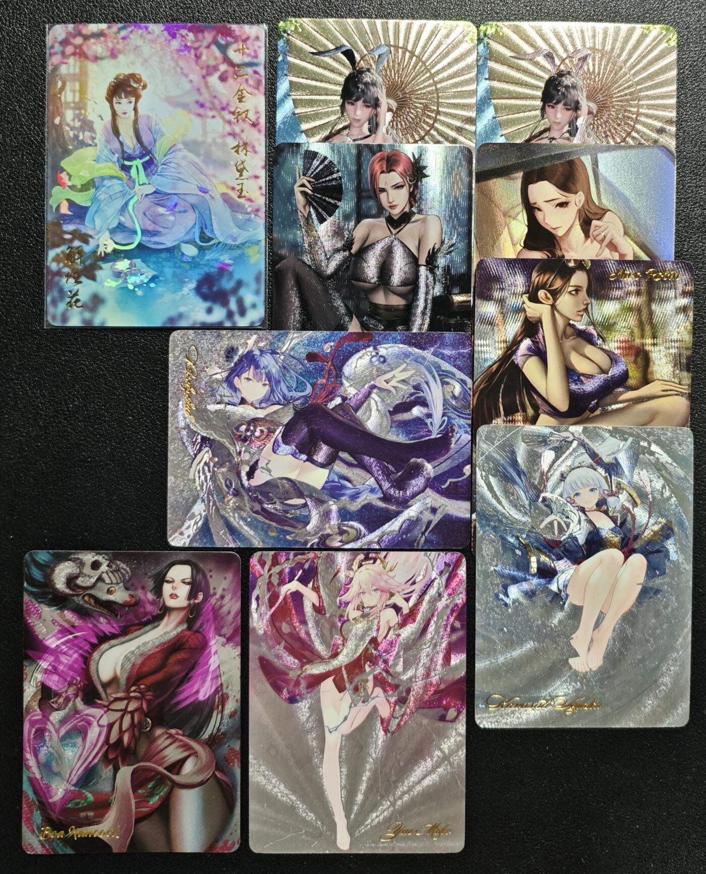 天玑星卡拍第137期《11.13周四截拍》持续收拍收评中 满赠卡需备注 燎原文化 解语花 十二金钗 林黛玉+动漫美女 十张