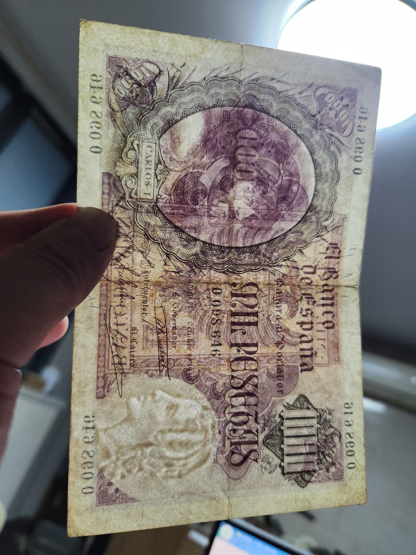 11月14号晚上8点 外国纸币自动截拍第56场 西班牙稀少品种 原票美品