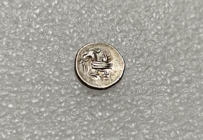 瓶子🏺第216期拍卖会 -  18-19世纪柬埔寨红鸟打制银币  好品带光带彩