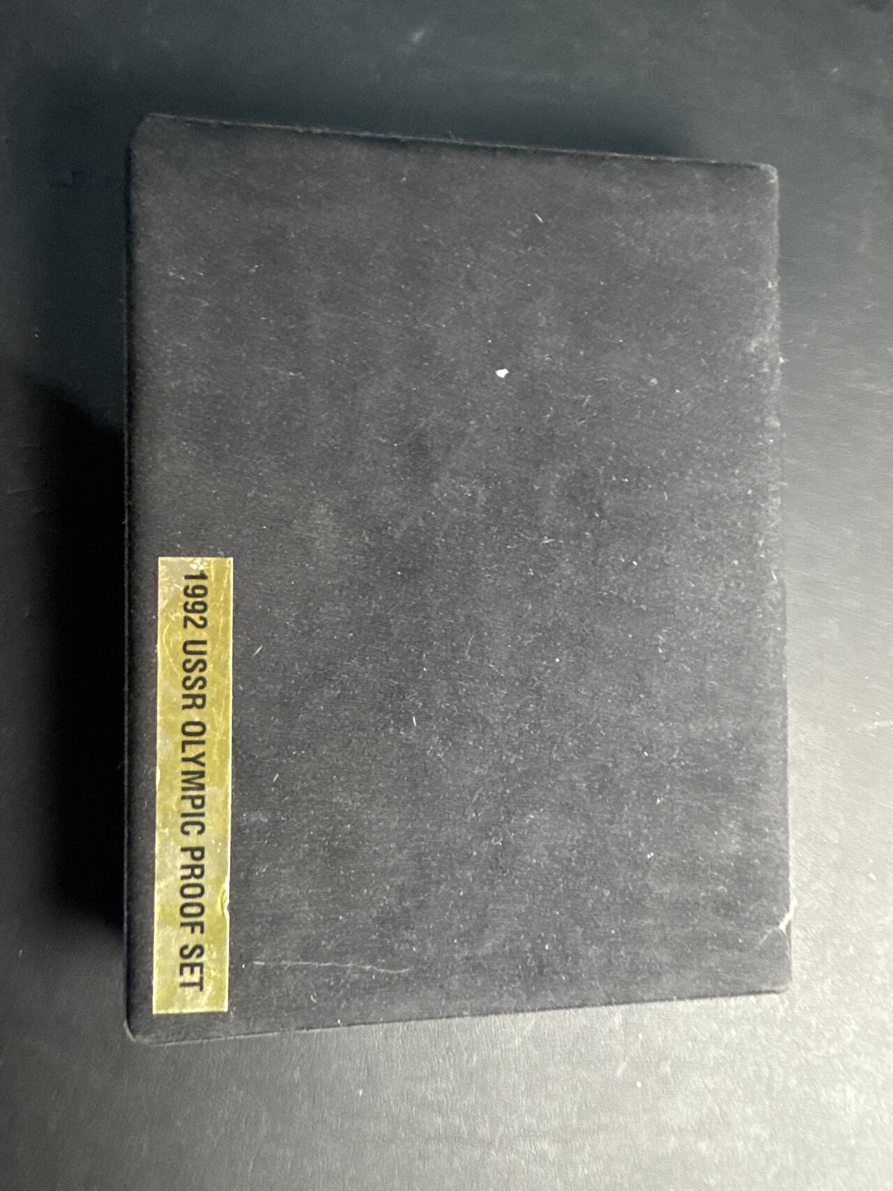 ❤️【币观天下】❤️ 第330期钱币拍卖- 2025.11.14周五晚上6点半场-长期征集拍品 苏联1991年巴塞罗那奥运会精制纪念币6枚套带盒证