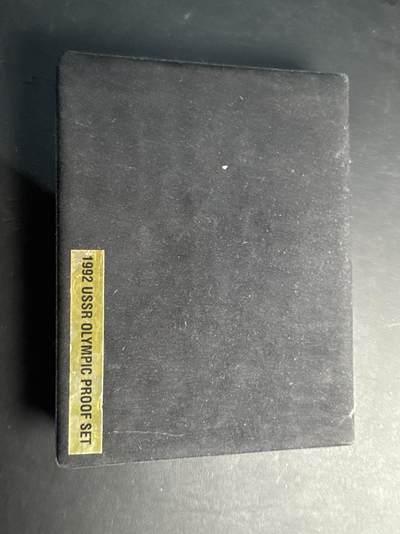 ❤️【币观天下】❤️ 第330期钱币拍卖- 2025.11.14周五晚上6点半场-长期征集拍品 - 苏联1991年巴塞罗那奥运会精制纪念币6枚套带盒证