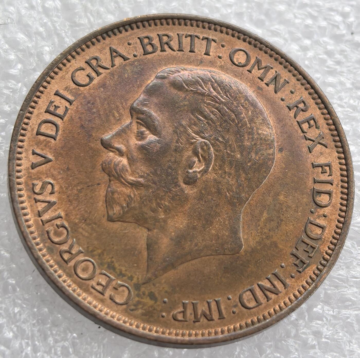 外国优质老铜币银币，周六九点倒数截拍，满百包邮，可寄存半年，喜欢朋友微信扫描二维码可直接参拍 原光英国1936年大便士