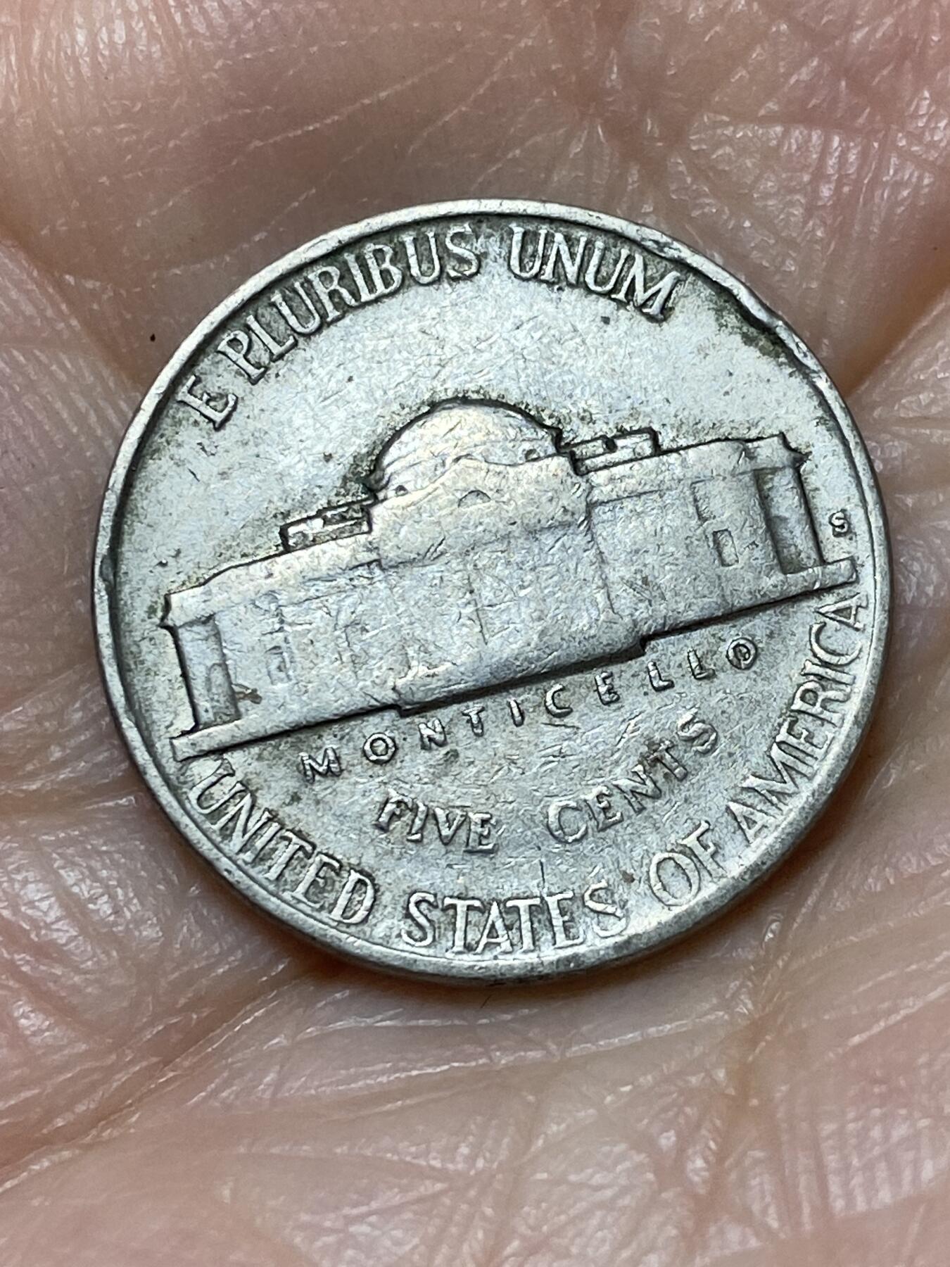 2025年第一百二十八场(总第一百五十四场）外国好品散币、邮币封和邮票场(免佣金) 稀少厂标–美国🇺🇸1940年5分(杰斐逊5分第一版，S标，旧金山造)