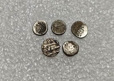 瓶子🏺第216期拍卖会 -  中亚国家打制银币5枚