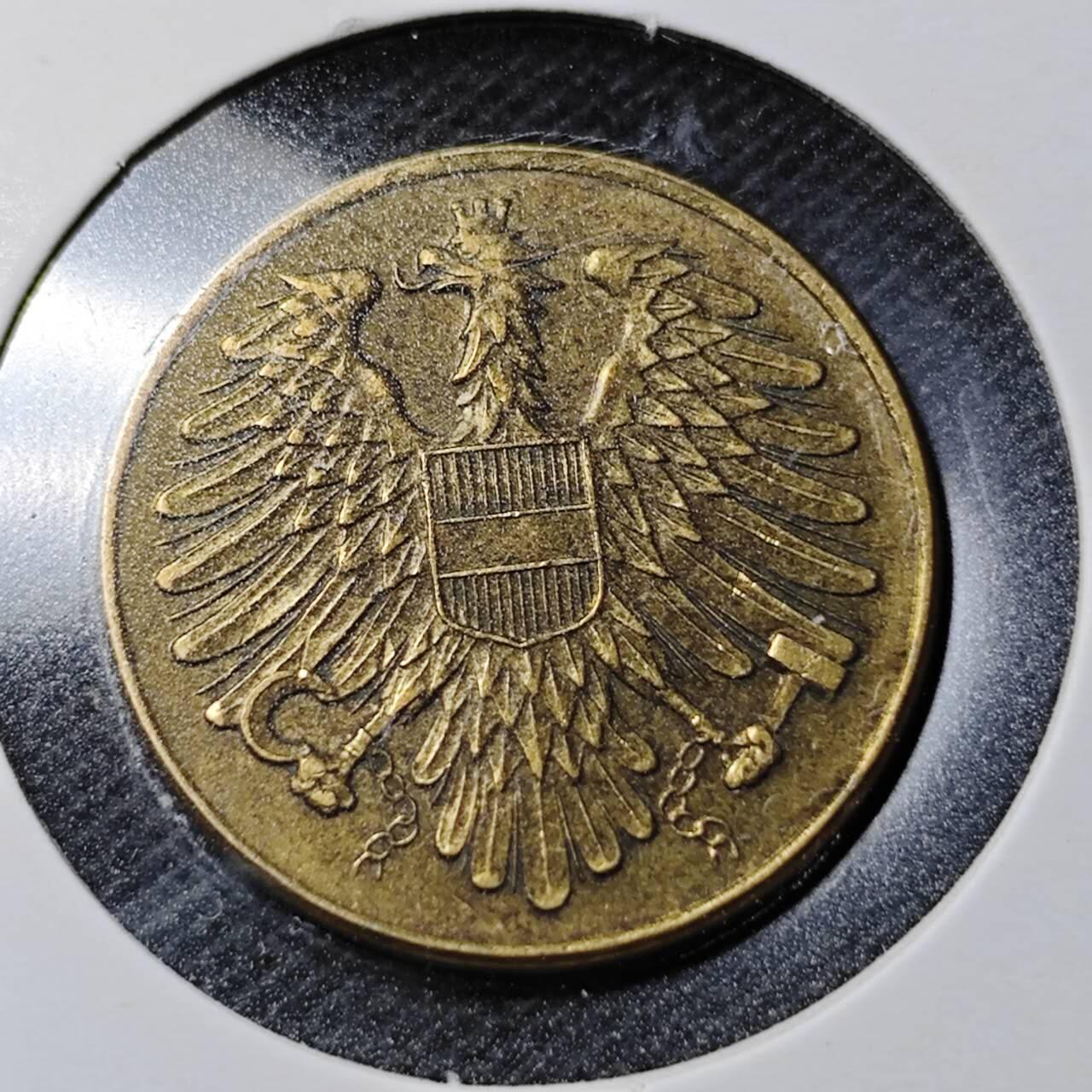 KK钱币收藏小铺  第368场  2月预留时间 周末发货  1951奥地利20格罗申