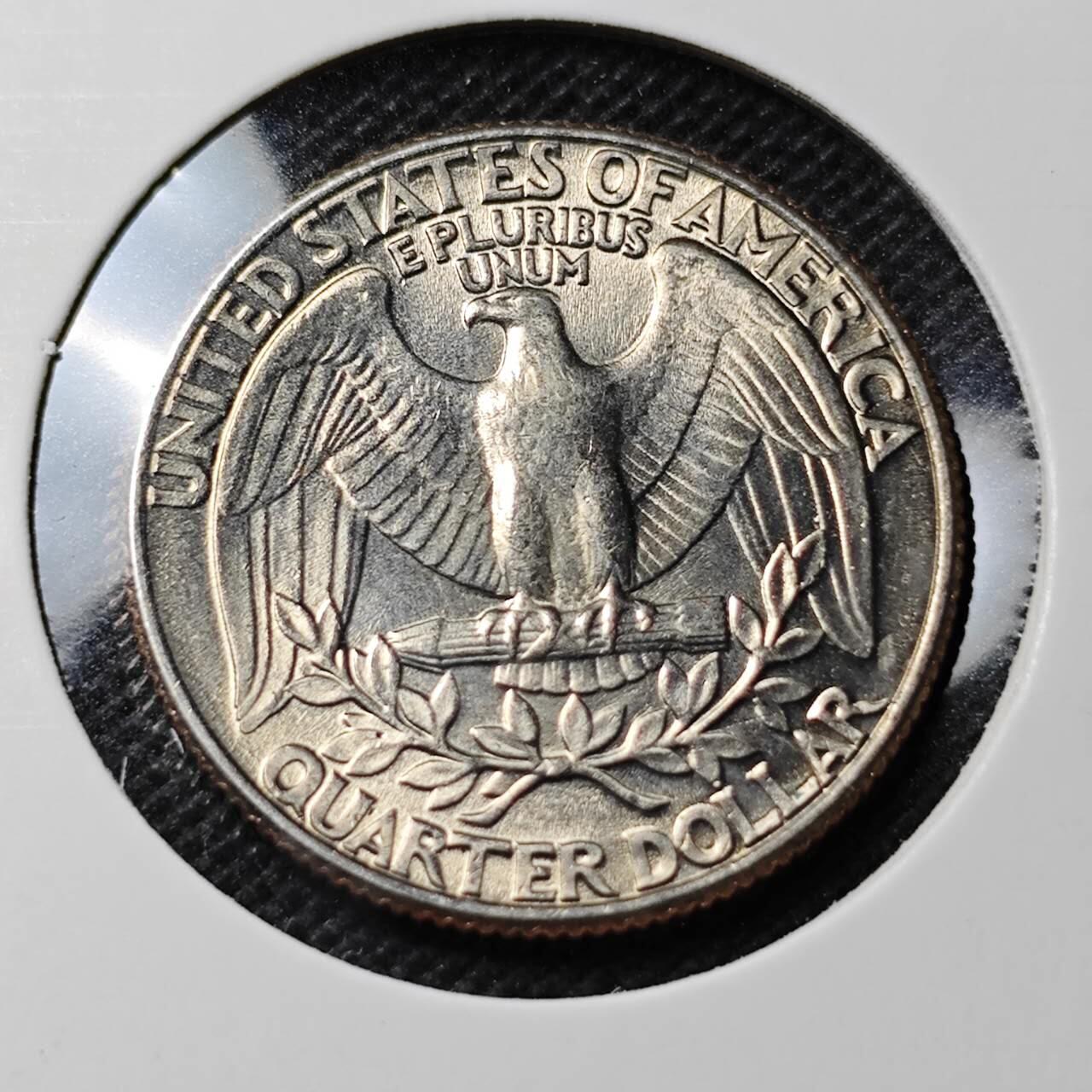 KK钱币收藏小铺  第368场  2月预留时间 周末发货  1986美国25分 好品