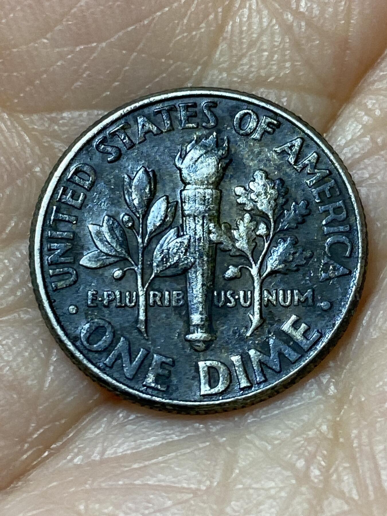 2025年第一百二十七场(总第一百五十三场）外国好品章牌、散币(免佣金) 美国🇺🇸1997年1角(罗斯福1角第二版，D标丹佛造)