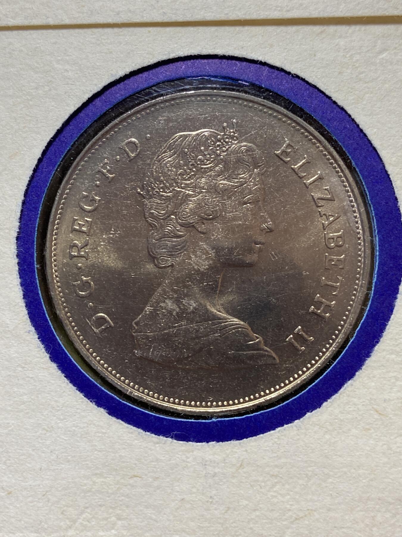 2025年第一百二十八场(总第一百五十四场）外国好品散币、邮币封和邮票场(免佣金) 邮币封–英国🇬🇧1981年25便士纪念币(查尔斯王储和戴安娜王妃大婚纪念封)