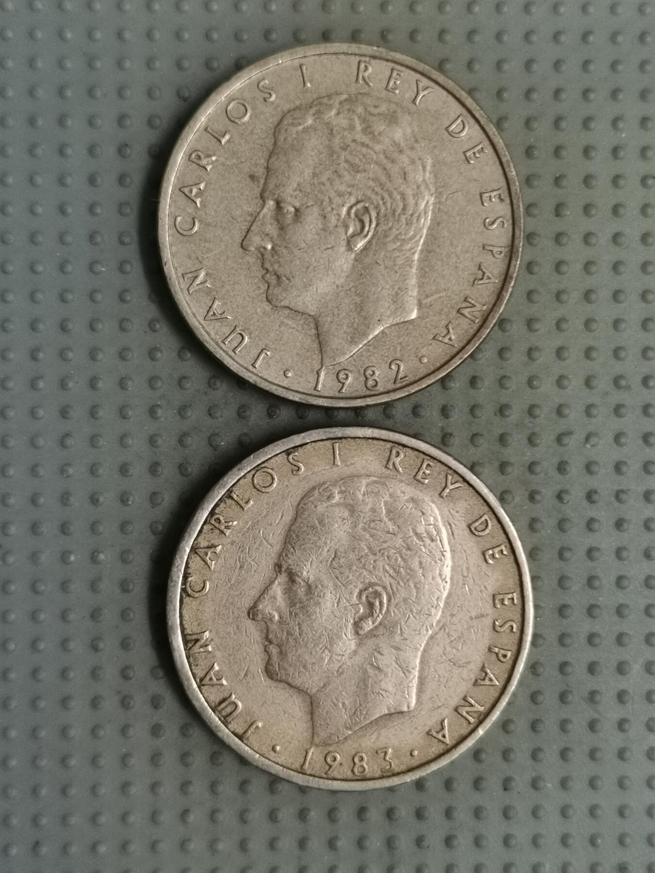 2025年第113场各国散币拍卖（总第113场） 西班牙100比塞塔2枚