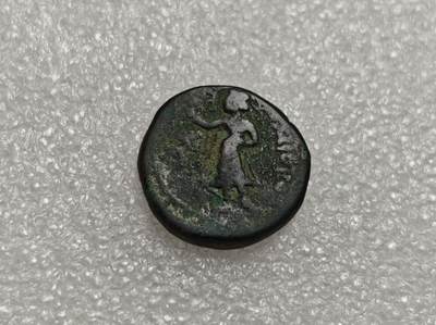 瓶子🏺第216期拍卖会 -  贵霜王朝打制铜币 四德大型铜币