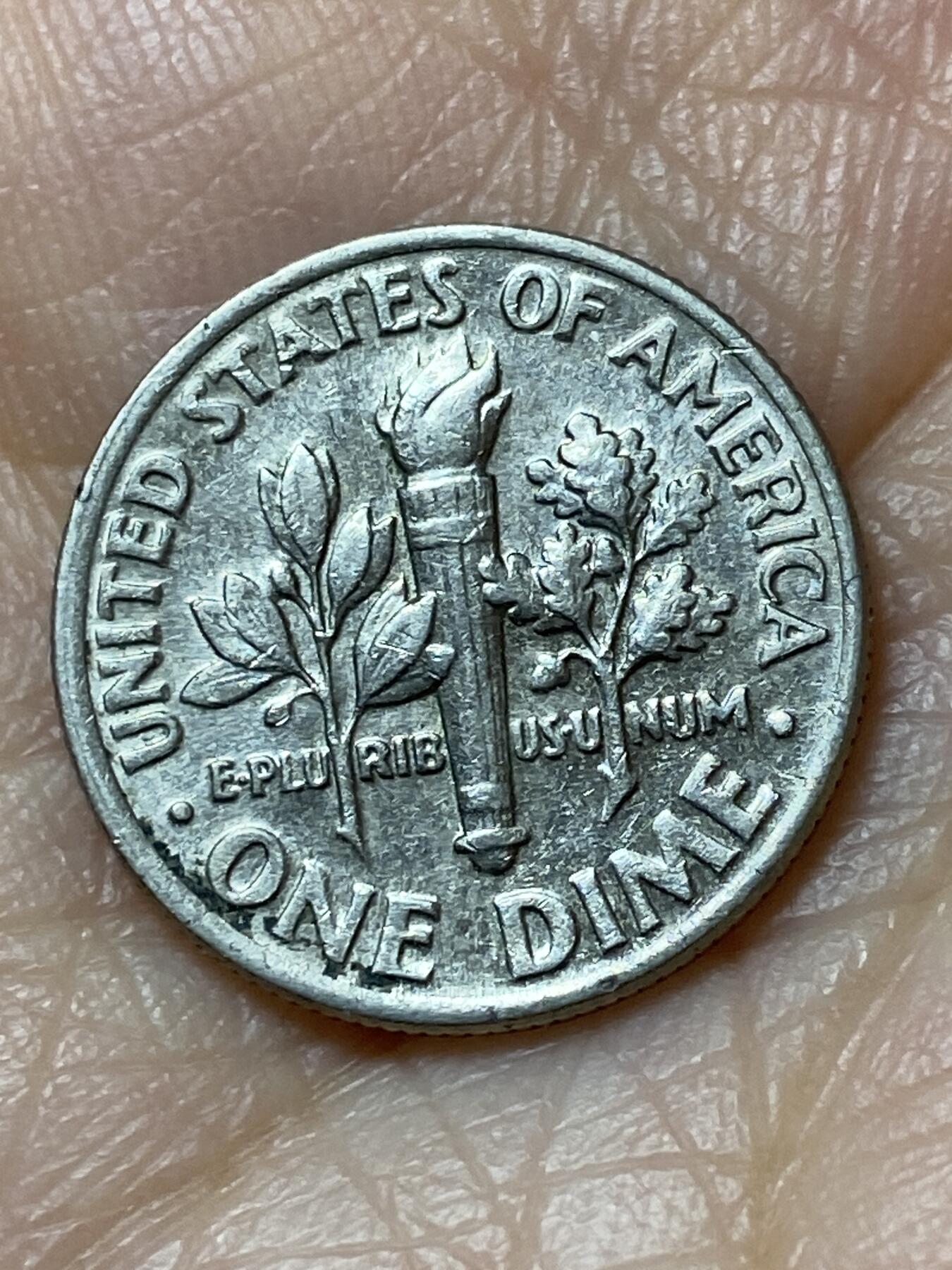 2025年第一百二十七场(总第一百五十三场）外国好品章牌、散币(免佣金) 美国🇺🇸1987年1角(罗斯福1角第二版，P标费城造)