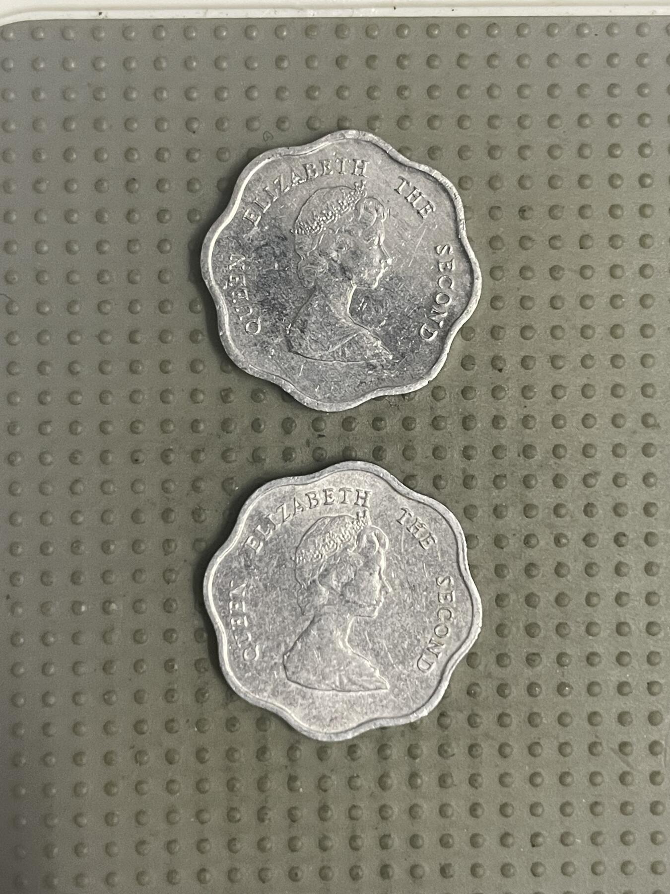 2025年第113场各国散币拍卖（总第113场） 英属东加勒比1分2枚