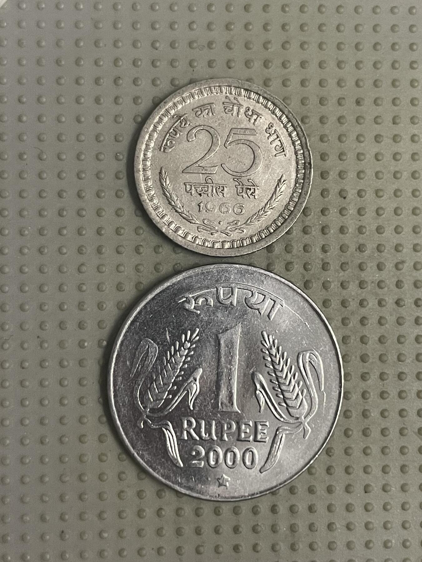 2025年第113场各国散币拍卖（总第113场） 印度2枚