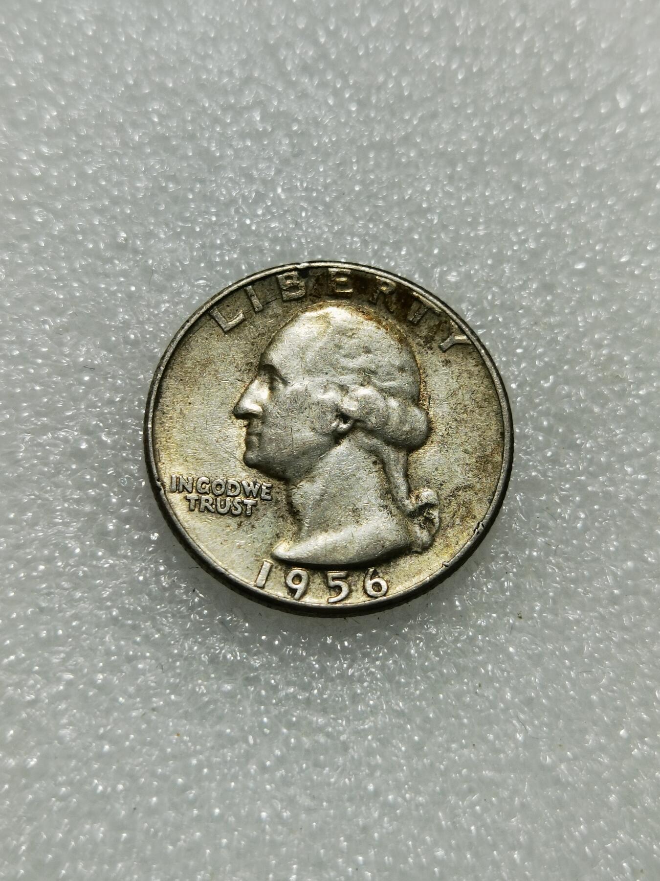 天下钱庄专场欢迎参拍 美国25美分银币