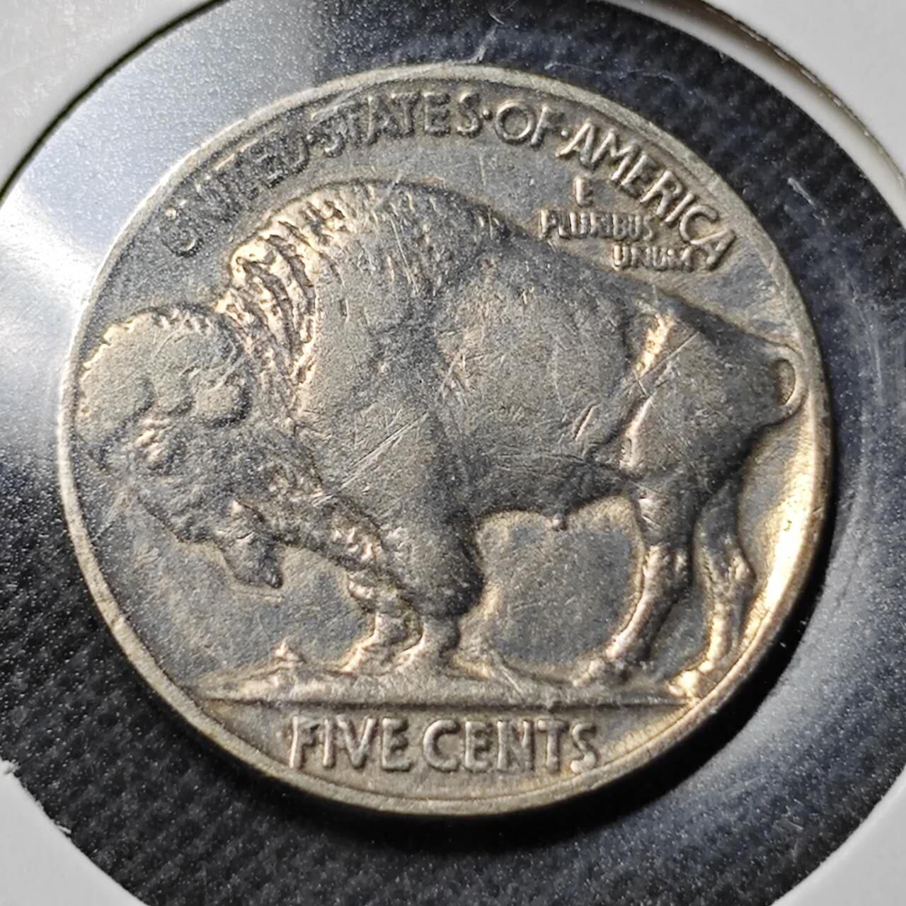 KK钱币收藏小铺  第368场  2月预留时间 周末发货  1937美国5分镍币 年份清楚