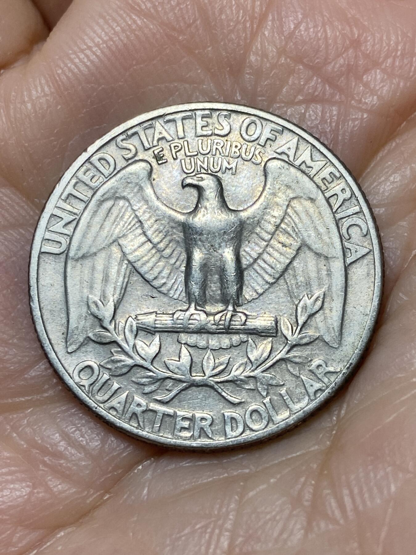 2025年第一百二十八场(总第一百五十四场）外国好品散币、邮币封和邮票场(免佣金) 美国🇺🇸1965年四分之一美元