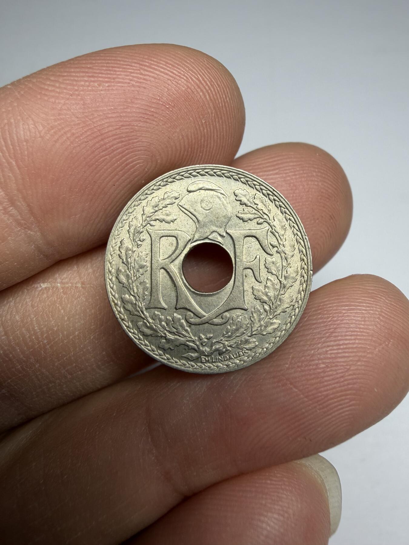 2025年集古藏今外币拍卖第十期-第5场—（总第285拍），可以寄存60天，满160元包邮。 1918年法属印支5分