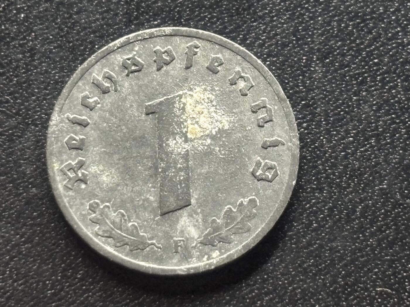 邮泉阁限时拍卖第三十五场补 德国硬币（第三帝国）专场（硬币在国外。请付邮费6元。） 德国第三帝国1941年1芬尼F版