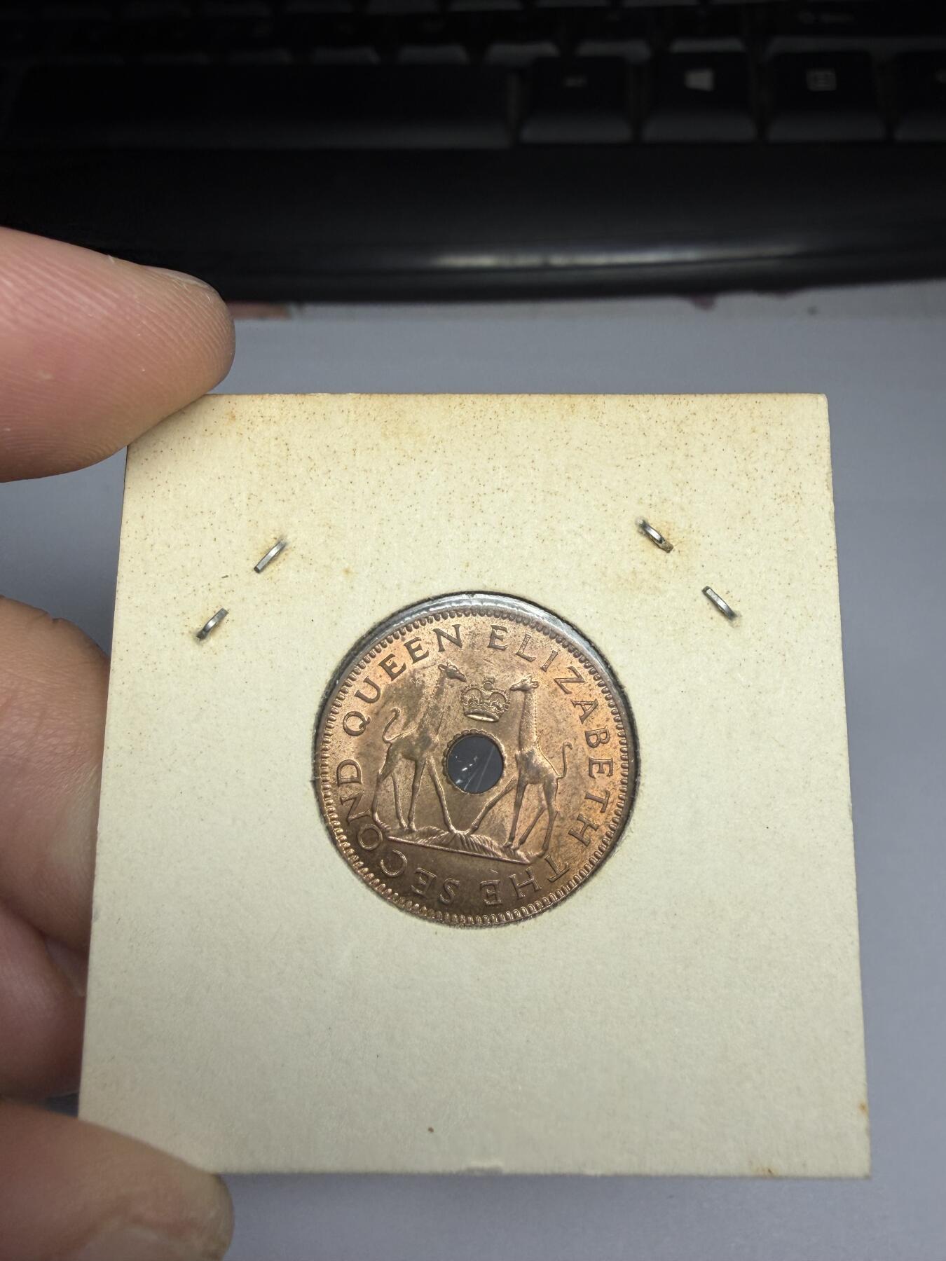 2025年集古藏今外币拍卖第十期-第6场—（总第286拍），可以寄存60天，满160元包邮。 1964年罗德西亚半便士