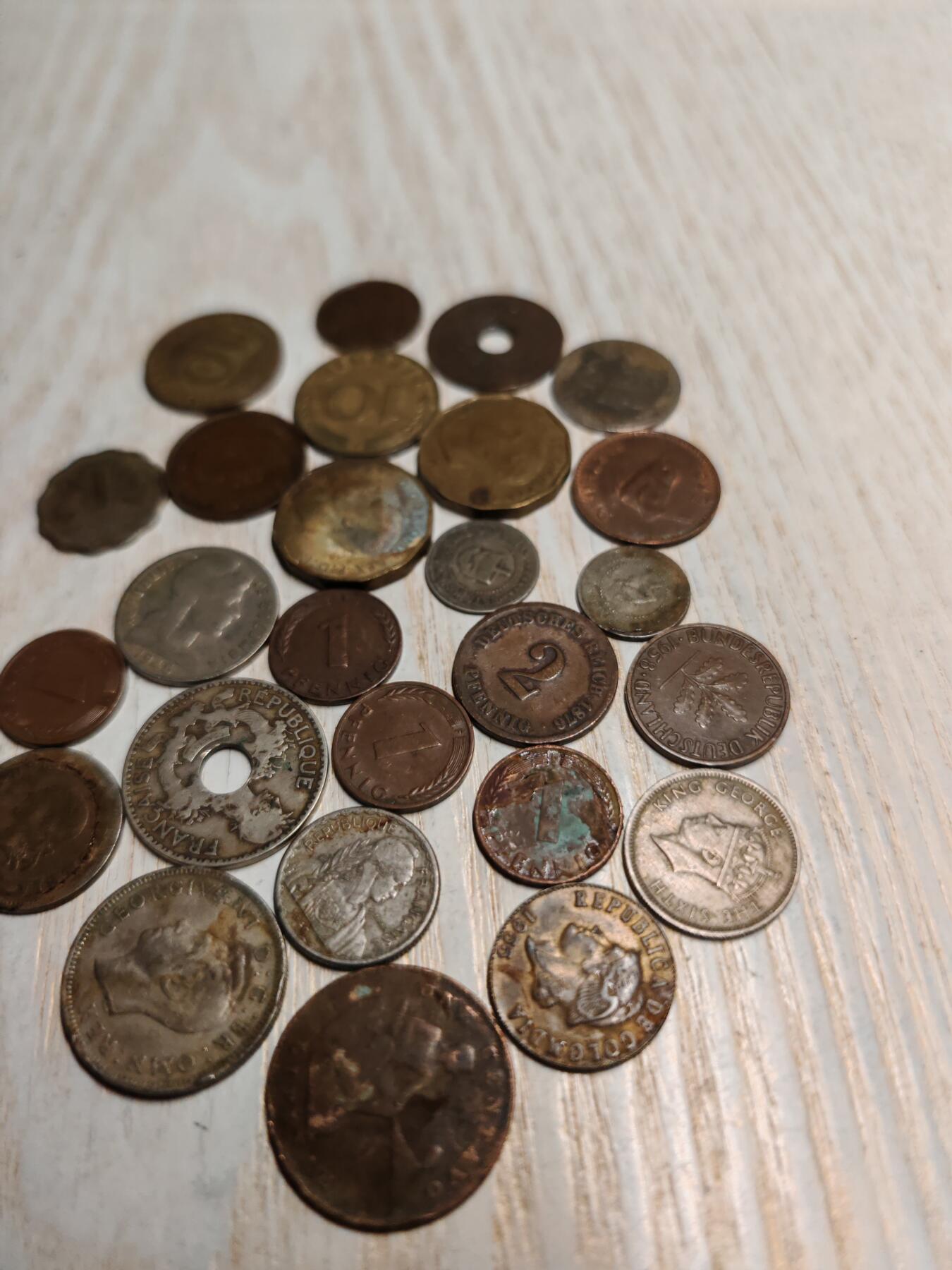 民国时期英国 德国 法国 菲律宾 土耳其等国硬币26枚