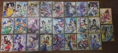 天玑星卡拍第137期《11.13周四截拍》持续收拍收评中 满赠卡需备注 - 卡游三国，白玉青玉黄玉，卡游三国妹卡精挑，无重复，抽卡机全新（26张）