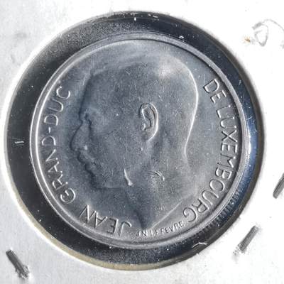 沼泽如烟--第902场 - 卢森堡1970年1法郎