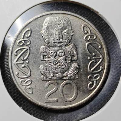 KK钱币收藏小铺  第369场  2月预留时间 周末发货 -  1990澳大利亚20分 大版