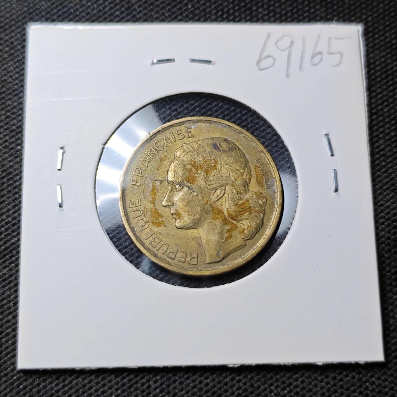 KK钱币收藏小铺  第369场  2月预留时间 周末发货  法国20法郎