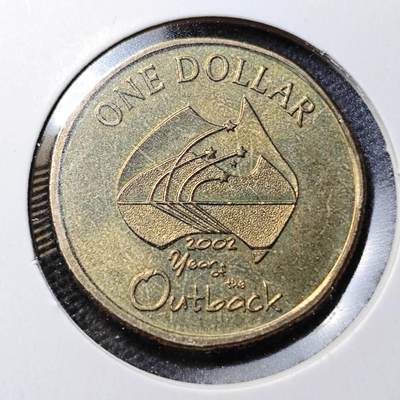 KK钱币收藏小铺  第369场  2月预留时间 周末发货 -  澳大利亚1元纪念币 好品