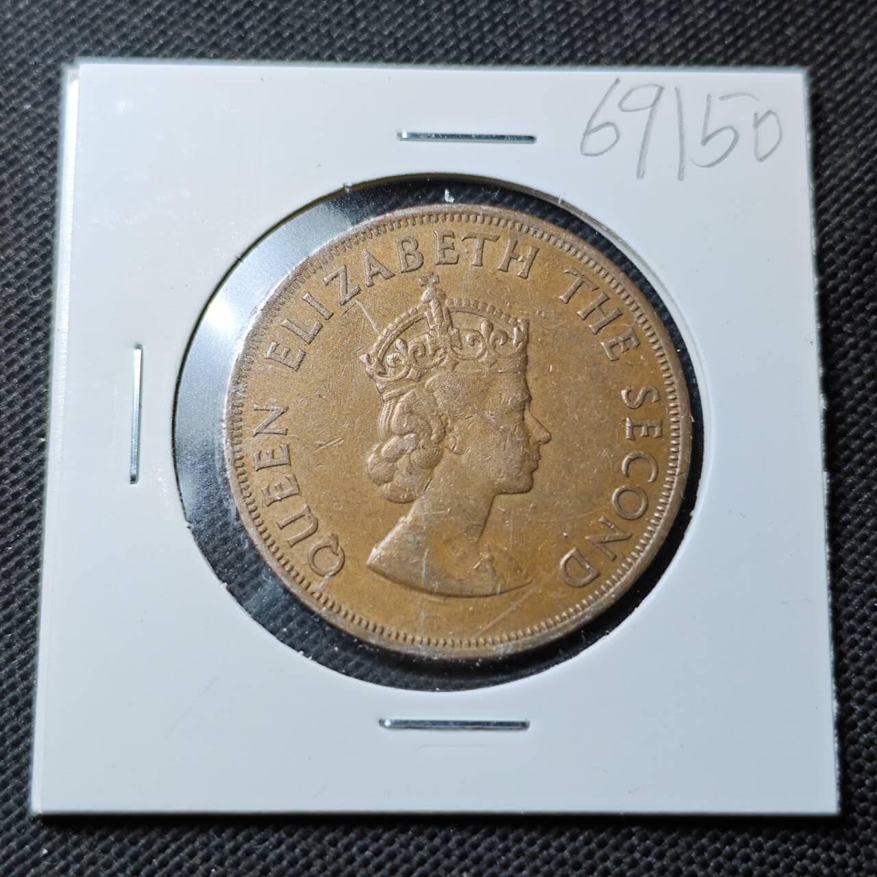 KK钱币收藏小铺  第369场  2月预留时间 周末发货  1964泽西1/12先令铜币