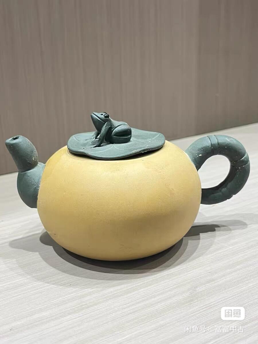 青蛙紫砂壶